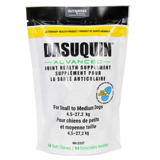 Picture of DASUQUIN ADVANCED SOFT CHEWS W/ESM for SMALL/MED DOGS - 64s