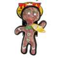 Picture of XMAS HOLIDAY CANINE TUFFY GINGERBREAD MAN 