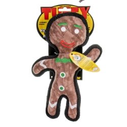Picture of XMAS HOLIDAY CANINE TUFFY GINGERBREAD MAN 