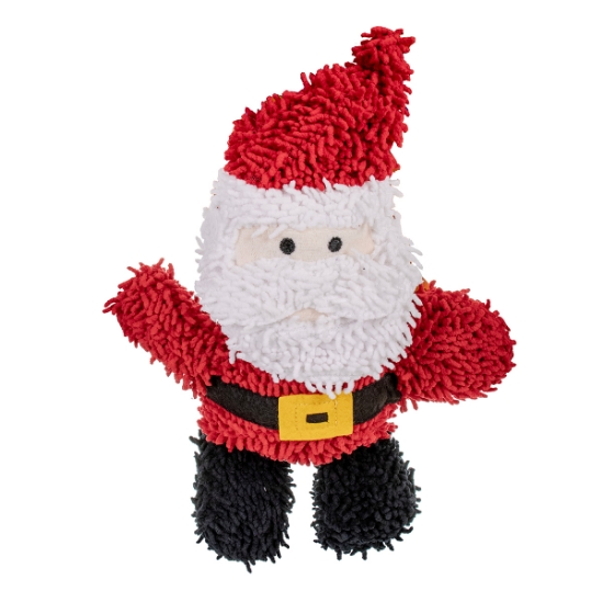 Picture of XMAS HOLIDAY CANINE TUFFY MIGHTY Microfiber Santa 