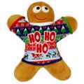 Picture of XMAS HOLIDAY CANINE POWER PLUSH Ugly Sweater Gingerbread Man - Small