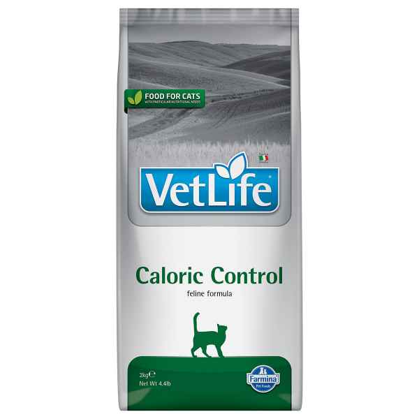 Picture of FELINE FARMINA VETLIFE Caloric Control Dry Food - 4.4lbs / 2kg