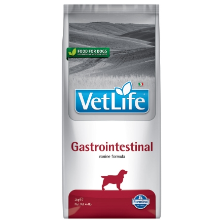 Picture of CANINE FARMINA VETLIFE Gastrointestinal Dry Food - 4.4lbs / 2kg