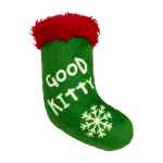 Picture of XMAS HOLIDAY FELINE Huxley & Kent Good/Bad Kitty Stocking 