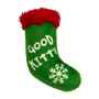 Picture of XMAS HOLIDAY FELINE Huxley & Kent Good/Bad Kitty Stocking 