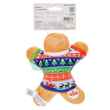 Picture of XMAS HOLIDAY CANINE POWER PLUSH Ugly Sweater Gingerbread Man - Small