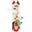 Picture of XMAS HOLIDAY FELINE ZIPPYCLAWS ZippyStick - Santa with Cookies&Milk