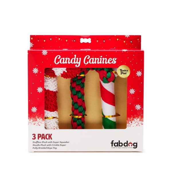 Picture of XMAS HOLIDAY CANINE FABDOG Candy Canines - 3/pk