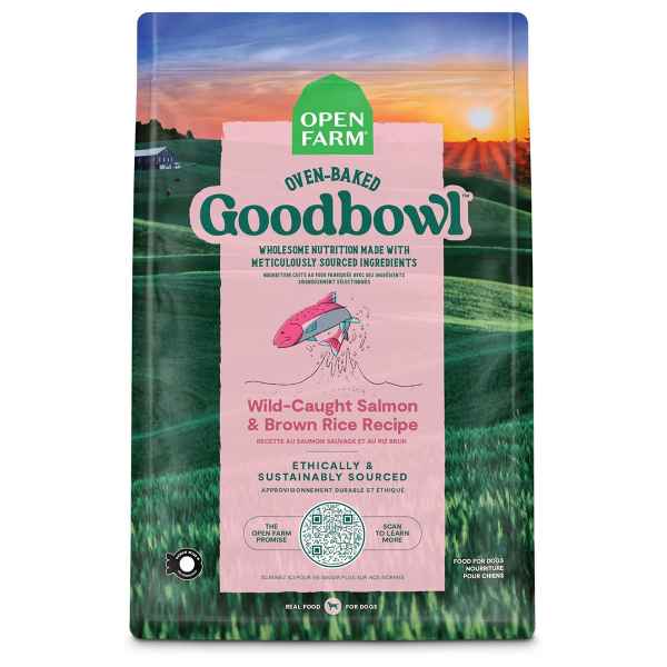 Picture of CANINE OPEN FARM GoodBowl Salmon and Brown Rice - 22lbs