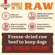 Picture of CANINE PRIMAL KIBBLE IN THE RAW Beef - 9lbs/4.08kg