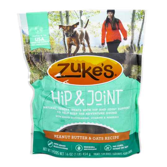 Picture of TREAT CANINE ZUKES HIP & JOINT Peanut Butter & Oats - 16oz/454g