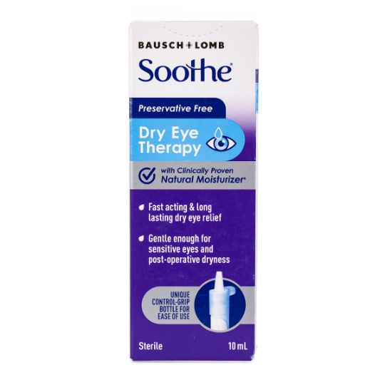 Picture of SOOTHE PRESERVATIVE FREE EYE DROPS - 10ml