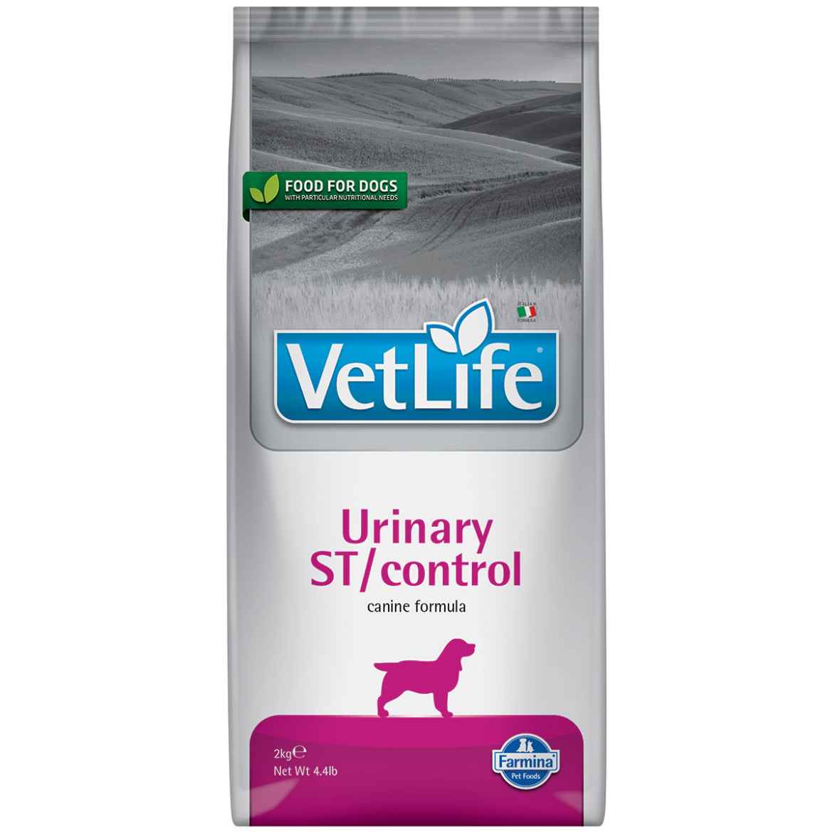 Picture of CANINE FARMINA VETLIFE Urinary ST Control Dry Food - 4.4lbs / 2kg