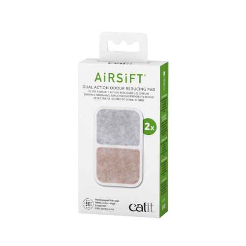 Picture of CAT LITTER BOX AIRSIFT DUAL ACTION ODOUR REDUCING PAD - 2/pk