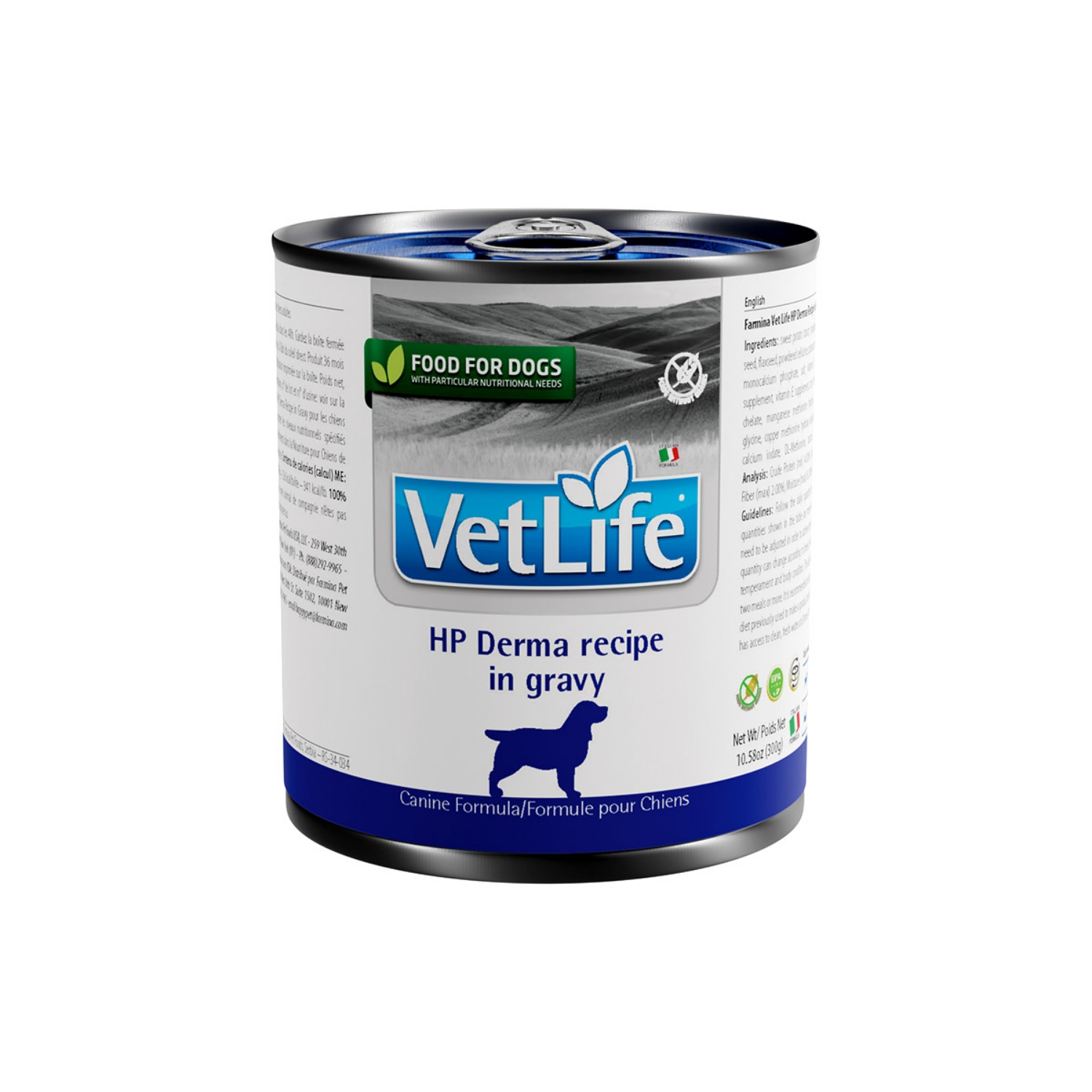 Picture of Canine Farmina Vetlife Hp Derma - 6 X 300g Cans
