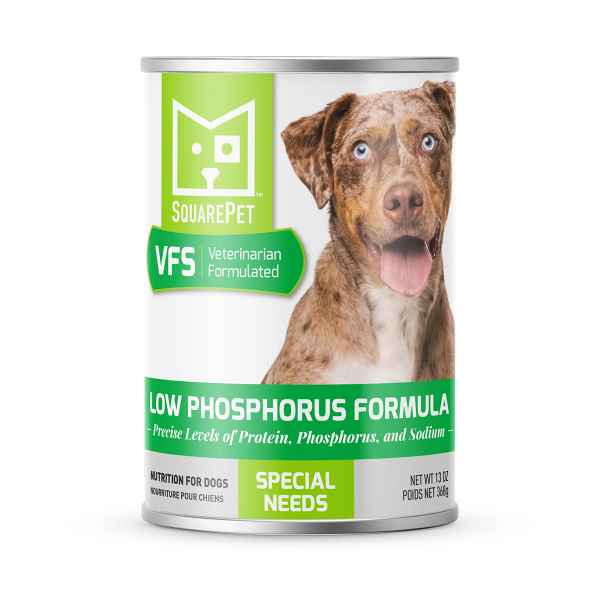 Picture of CANINE SQUARE PET VFS Low Phosphorus Formula Cans - 12 x 369g/13oz