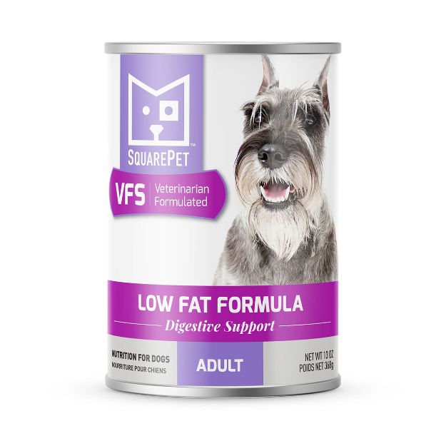 Picture of CANINE SQUARE PET VFS Low Fat Formula Cans - 12 x 369g/13oz