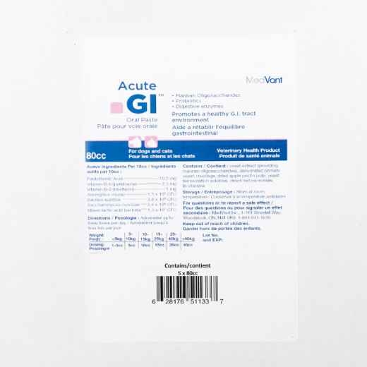 Picture of ACUTE GI ORAL PASTE - 5 x 80cc