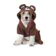 Picture of ROBE CANINE TEDDY BEAR HOODED Brown - Small