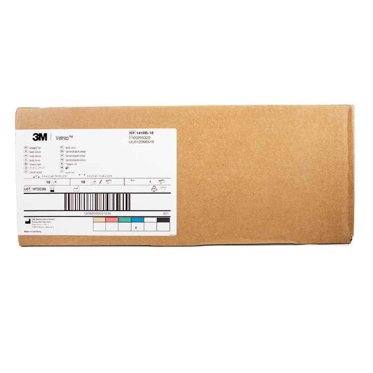 Picture of VETRAP 4in x 5 yds Blue - 18rolls/case