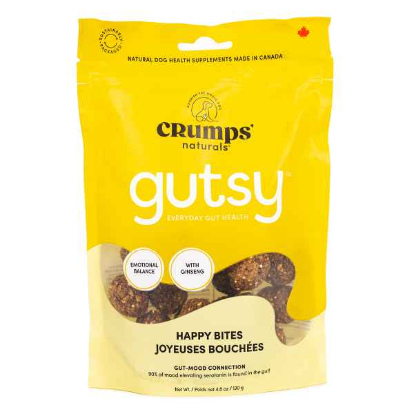 Picture of CRUMPS NATURALS DOG TREATS GUTSY  Happy Bites - 4.6oz/130g