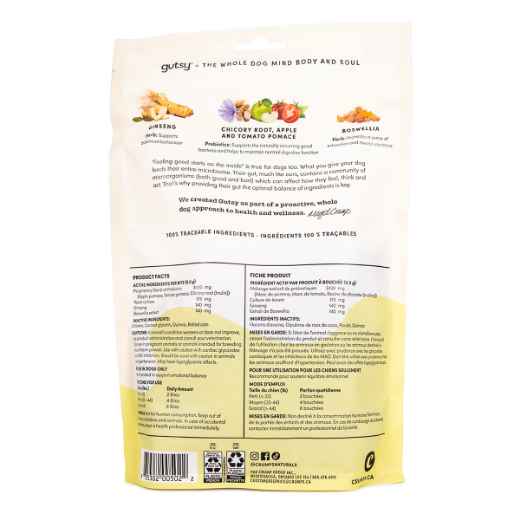 Picture of CRUMPS NATURALS DOG TREATS GUTSY Happy Bites - 10oz/284g