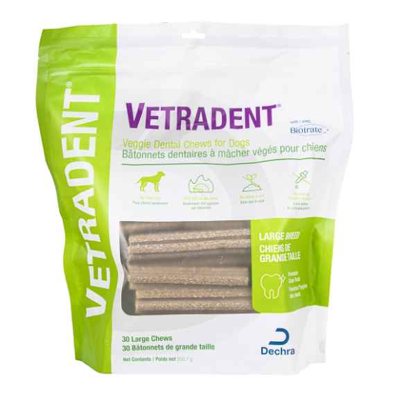 Picture of VETRADENT VEGGIE CHEWS LARGE BREED - 30s