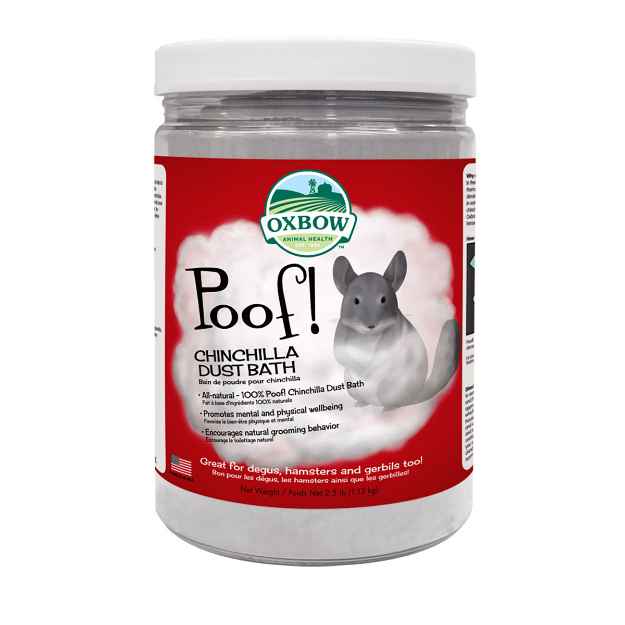 Picture of CHINCHILLA OXBOW POOF! DUST BATH - 2lbs / 1.13kg