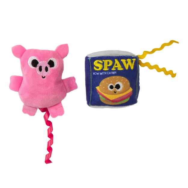 Picture of TOY CAT MAD CAT Canned Ham - 2/pk