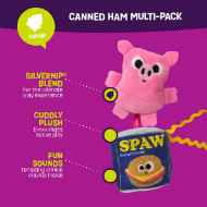 Picture of TOY CAT MAD CAT Canned Ham - 2/pk