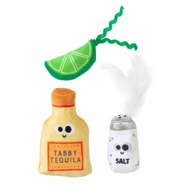 Picture of TOY CAT MAD CAT Tabby Tequilla - 3/pk