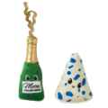 Picture of TOY CAT QUIRKY KITTY Wine & Cheese - 2/pk