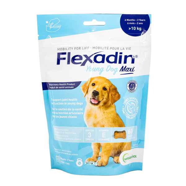 Picture of FLEXADIN YOUNG DOG MAXI CHEWS - 60's