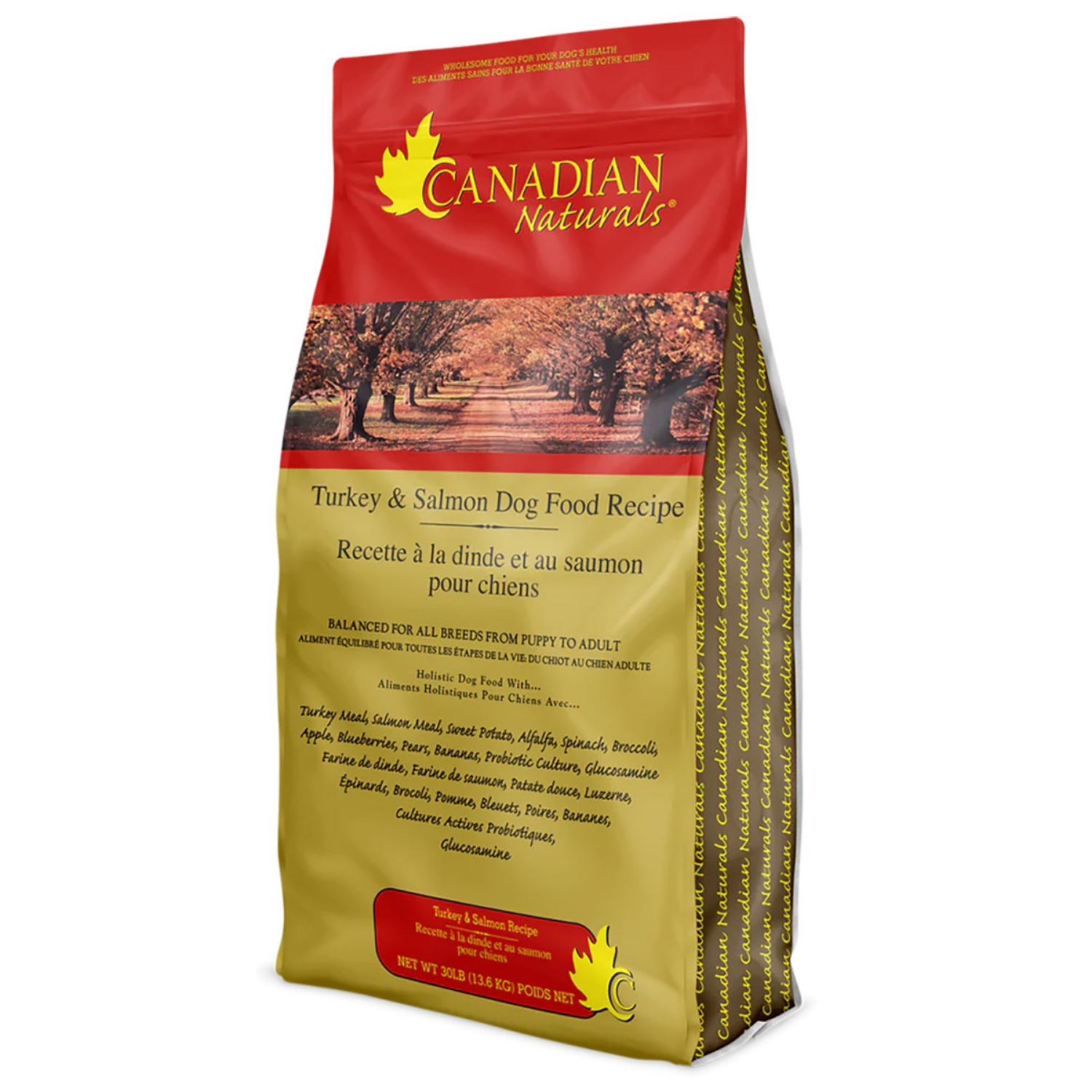 Picture of Canine Canadian Naturals Turkey & Salmon - 13.6kg/30lb
