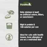 Picture of PUREBITES FELINE PATE Chicken & Beef - 16 x 2.5oz/71g