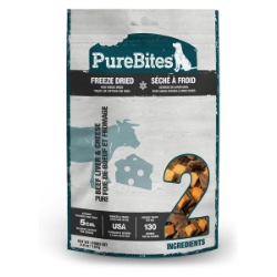 Picture of TREAT PUREBITES CANINE Beef Liver & Cheese - 4.2oz/120g