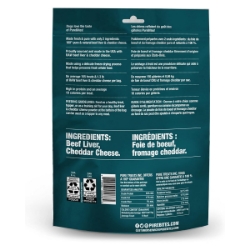 Picture of TREAT PUREBITES CANINE Beef Liver & Cheese - 8.8oz/250g