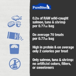 Picture of TREAT PUREBITES FELINE Ocean Medley - 0.77oz/22g