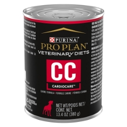 Picture of Purina Pro Plan Veterinary Diet CC (Cardiocare) Formula Wet Dog Food  - 12 X 380gm Cans