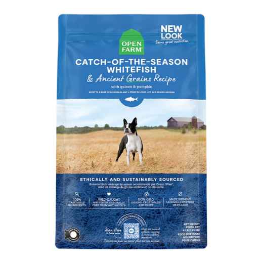 Picture of CANINE OPEN FARM Catch of the Season Whitefish and Ancient Grains - 22lbs