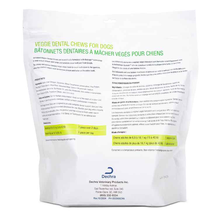 Picture of VETRADENT VEGGIE CHEWS LARGE BREED - 30s