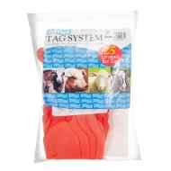 Picture of ALLFLEX TAG GLOBAL SUPER MAXI BLANK RED - 25/bag