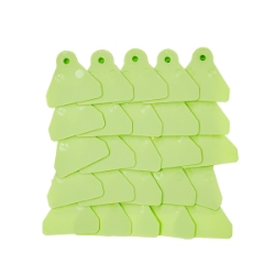 Picture of ALLFLEX TAG SHEEP MINI BLANK Green - 25/bag