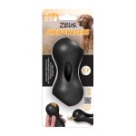 Picture of TOY DOG ZEUS CHEWCHASERS BLACK RUBBER TREAT PEANUT - Small