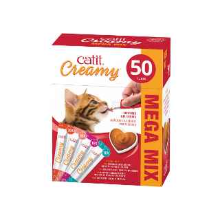 Picture of TREAT CATIT CREAMY LICKABLES Multipack - 50 x 15g