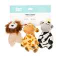 Picture of TOY DOG ZIPPYPAWS MINIZ Jungle Safari - 3/pk