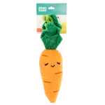 Picture of TOY DOG ZIPPYPAWS Crinkle Crops - Carrot