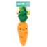 Picture of TOY DOG ZIPPYPAWS Crinkle Crops - Carrot