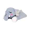 Picture of TOY DOG ZIPPYPAWS SNOOZIEZ with Shhhqueaker - Elephant