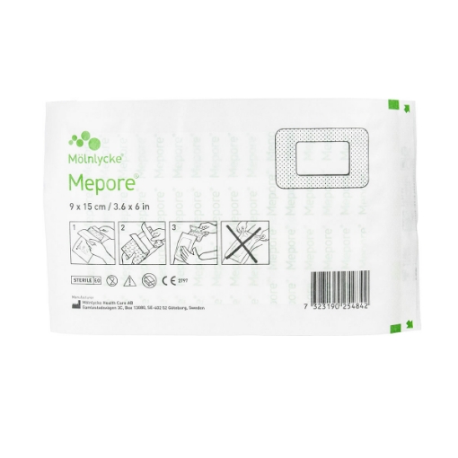 Picture of MEPORE STERILE POST OP ABSORBENT DRESSING 15cm x 9cm - 50s